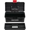 CRAFTSMAN Tool Box, Lockable, 13 in., Red/Black (CMST13004)(4)