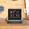 CRAFTSMAN Weather Forecaster with Wireless Charging Pad, Alarm Clock, and Indoor/Outdoor Thermometer (CMXWDCR01195)