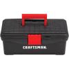CRAFTSMAN Tool Box, Lockable, 13 in., Red/Black (CMST13004)(1)