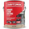 Garage Floor Paint And Coating, Interior and Exterior Concrete and Cement Paint, Satin Finish, 1 Gallon, 4L(Beige)