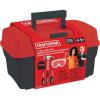 Tool Box+Set 4-5 pcs PH Mini Screwdriver, Flat Mini Screwdriver, Tape Measure, Safety Goggles, Toolbox
