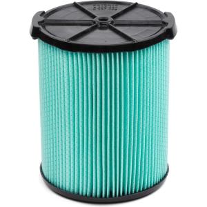 CRAFTSMAN CMXZVBE38754 Genuine General Purpose Wet Dry Vac Replacement Vacuum Filter for Most 5 to 20 Gallon CRAFTSMAN Shop Vacuums, Easy Installation and Traps General Debris(HEPA Media)