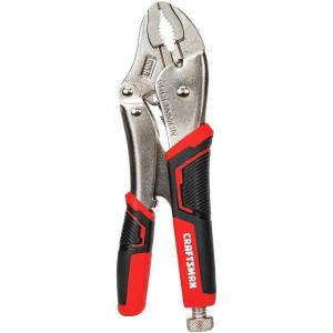 CRAFTSMAN Locking Pliers, Curved Jaw, 10WR, 10-Inch (CMHT81726)