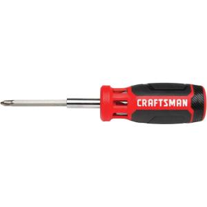 CRAFTSMAN Quick Change Screwdriver, 7-Piece Bits (CMHT68006)