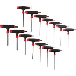 CRAFTSMAN T-Handle Allen Wrench Set, Hex Keys, SAE & MM, 14 Piece (CMHT26001-2)