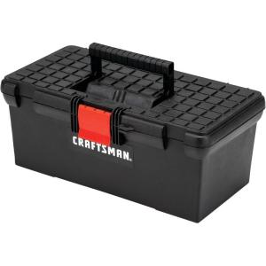 CRAFTSMAN Tool Box, Tool Storage, Lockable, Black, 16 Inch (CMST16005)((Pack of 1))