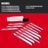 CRAFTSMAN Reciprocating Saw Blades, 9 Piece Kit (2058840)(11-Pieces)