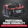 CRAFTSMAN TRADESTACK Tool Bag, 22.5”, Durable Polyester, Black and Red (CMST21450)