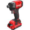 CRAFTSMAN V20 Cordless Impact Driver, 1/4 inch, Battery and Charger Included (CMCF813C2)