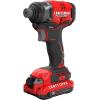 CRAFTSMAN V20 Cordless Impact Driver, 1/4 inch, Battery and Charger Included (CMCF813C2)
