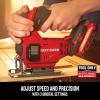 CRAFTSMAN V20 Cordless Jig Saw, 3 Orbital Settings, Up to 2,500 SPM, Bare Tool Only (CMCS600B)(Jig Saw (Tool Only))