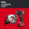 CRAFTSMAN V20 Cordless Power Tool Combo Kit, with Drill/Driver, Circular Saw, 2 Batteries and Charger (CMCK202C2)(2-Tool Cordless Combo Kit with 2 batteries)