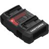 CRAFTSMAN V20 2Ah Lithium Ion Dual-Port Power Tool Battery Charger (CMCB124)