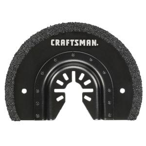 CRAFTSMAN Carbide Oscillating Tool Blade, Grout Removal Blade (CMAO400)(STANDARD)