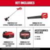 CRAFTSMAN V20 Leaf Blower Cordless with 4.0 Ah Battery and Charger, 90 MPH 200 CFM, Integrated Scraper, Lightweight, Easy Operation Handheld Blowers for Lawn Care (CMCBL710M1)(Blower + Trimmer Combo Kit)