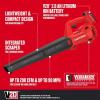 CRAFTSMAN V20 Leaf Blower Cordless with 4.0 Ah Battery and Charger, 90 MPH 200 CFM, Integrated Scraper, Lightweight, Easy Operation Handheld Blowers for Lawn Care (CMCBL710M1)(Cordless 2Ah Battery Kit)