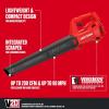 CRAFTSMAN V20 Leaf Blower Cordless with 4.0 Ah Battery and Charger, 90 MPH 200 CFM, Integrated Scraper, Lightweight, Easy Operation Handheld Blowers for Lawn Care (CMCBL710M1)(Cordless 4Ah Battery Kit)