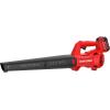 CRAFTSMAN V20 Leaf Blower Cordless with 4.0 Ah Battery and Charger, 90 MPH 200 CFM, Integrated Scraper, Lightweight, Easy Operation Handheld Blowers for Lawn Care (CMCBL710M1)(Cordless 4Ah Battery Kit)