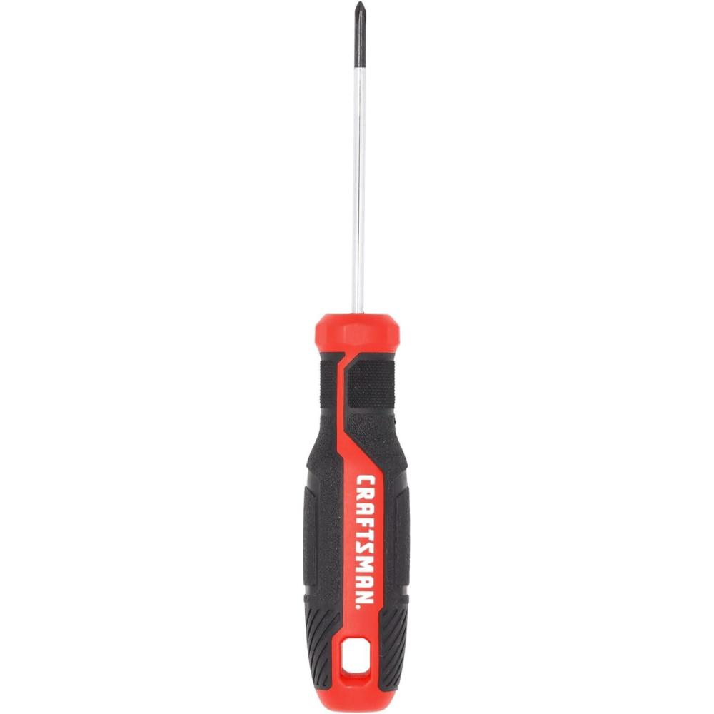 imageCRAFTSMAN Screwdriver PH0 x 3 in Precision Phillips Head Comfort Grip Magnetic Tip CMHT65147