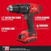 CRAFTSMAN 20V MAX 1/2 Cordless Hammer Drill, Includes 2 Batteries (2 Ah), Charger and Double Ended Bit, Longer Runtime Power Hammer Drill with LED Light (CMCD712D2)(Hammer Drill Kit Only)