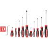 CRAFTSMAN Screwdriver Set, 12 Pc, Includes Flat Head and Phillips Screwdrivers, Offset, Magnetizer/Demagnetizer (CMHT65130)