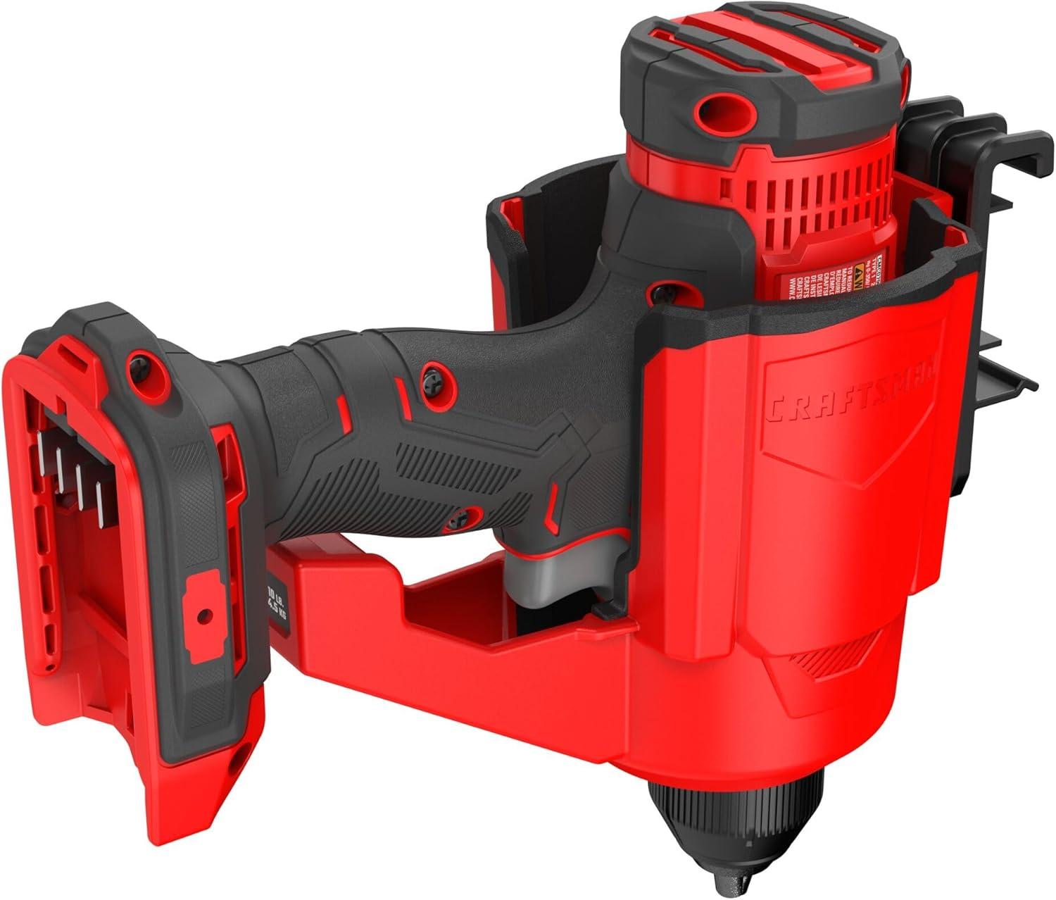 imageCRAFTSMAN Versatrack Power Tool Holster Secure Storage Quick Access Versatrack Compatible CMST82823VT