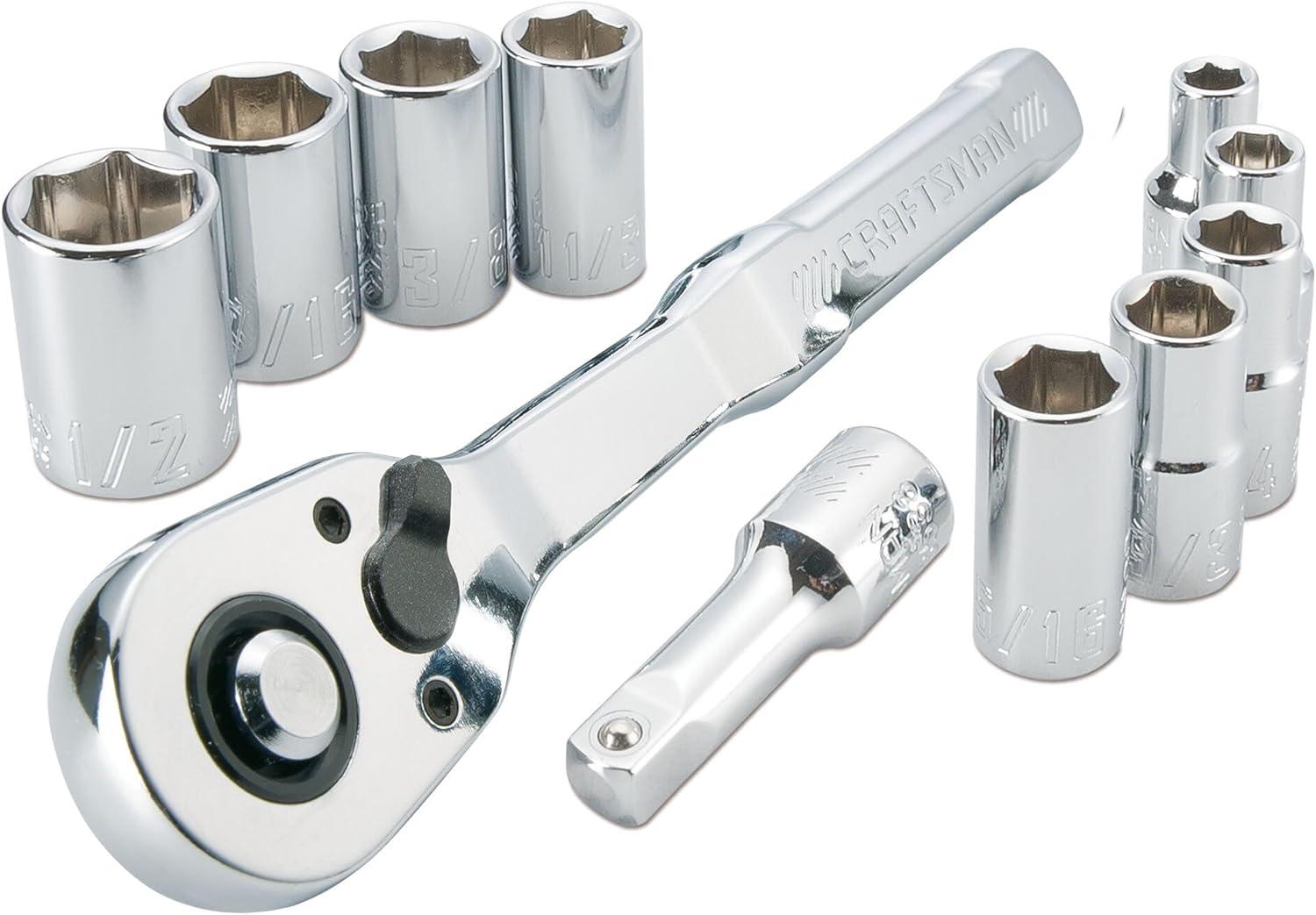 imageCRAFTSMAN Mechanics Tool Set Metric 14 Inch Drive 11 Piece CMMT3487114 in Pack of 6