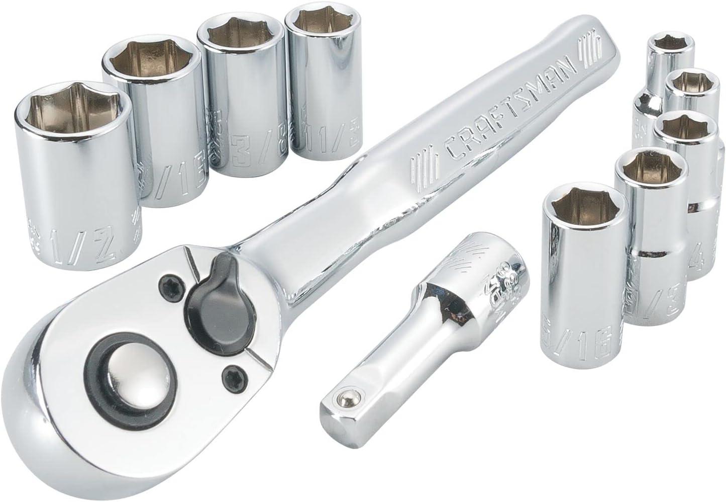 imageCRAFTSMAN Mechanics Tool Set Metric 14 Inch Drive 11 Piece CMMT3487114 in Pack of 6