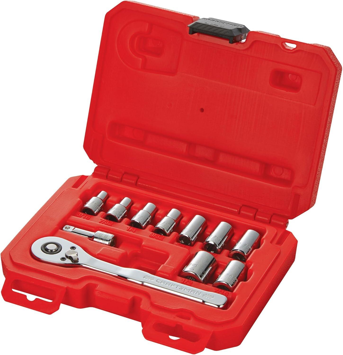 imageCRAFTSMAN Mechanics Tool Set Metric 14 Inch Drive 11 Piece CMMT3487114 in Pack of 6