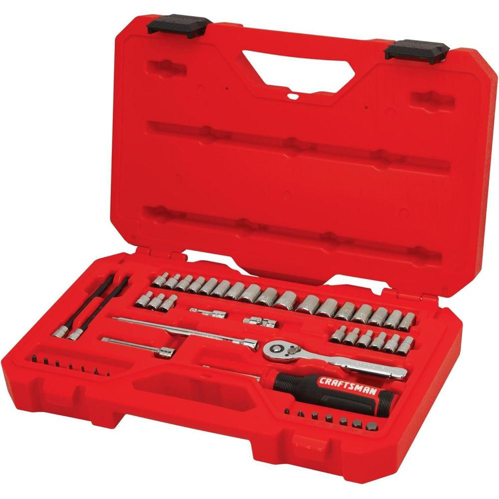 imageCRAFTSMAN 48Pc 14in Drive Mechanics Tool Set CMMT12117STANDARD
