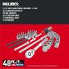 CRAFTSMAN 48Pc 1/4-in. Drive Mechanics Tool Set (CMMT12117)(STANDARD)