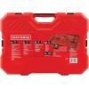 CRAFTSMAN Mechanics Tool Set, 1/4″ & 3/8″ & 1/2″ Drive, SAE/Metric, 121 Piece (CMMT12033)(150 Piece Set)
