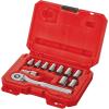CRAFTSMAN Mechanics Tool Set, Metric, 1/4 Inch Drive, 11 Piece (CMMT34871)(1/4 in)