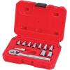 CRAFTSMAN Mechanics Tool Set, Metric, 1/4 Inch Drive, 11 Piece (CMMT34871)(Large)