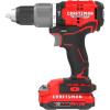 CRAFTSMAN V20 Cordless Hammer Drill Kit, 1/2 inch, 2 Batteries and Charger Included (CMCD732D2)