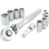 CRAFTSMAN Mechanics Tool Set, Metric, 1/4 Inch Drive, 11 Piece (CMMT34871)(Large)