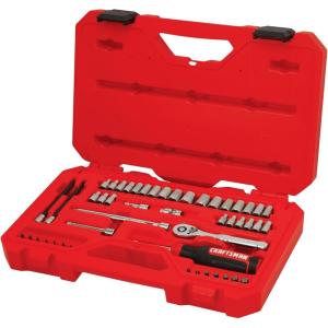 CRAFTSMAN 48Pc 1/4-in. Drive Mechanics Tool Set (CMMT12117)(STANDARD)