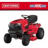 CRAFTSMAN 36″ Gas Riding Lawn Mower with 11.5 HP* Briggs and Stratton Single-Cylinder Engine, Gas Lawn Tractor with 7-Speed Transmission, Red/Black (13AC77XYA93)(36″ Deck Size)
