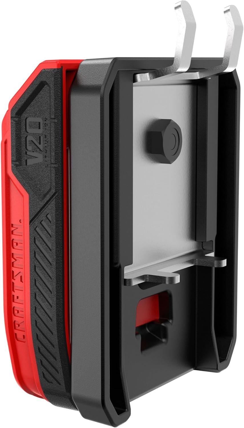imageCRAFTSMAN VERSATRACK Battery Cleat Single Easy Mount Versatrack Compatible CMST82820