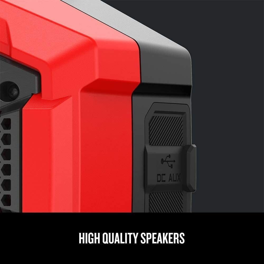 imageCRAFTSMAN V20 Wireless Portable Bluetooth Speaker Tool Only CMCR001B RedBluetooth Speaker Tool Only
