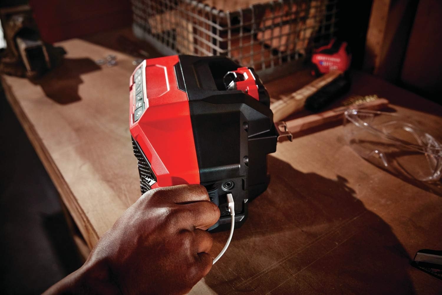 imageCRAFTSMAN V20 Wireless Portable Bluetooth Speaker Tool Only CMCR001B RedBluetooth Speaker Tool Only