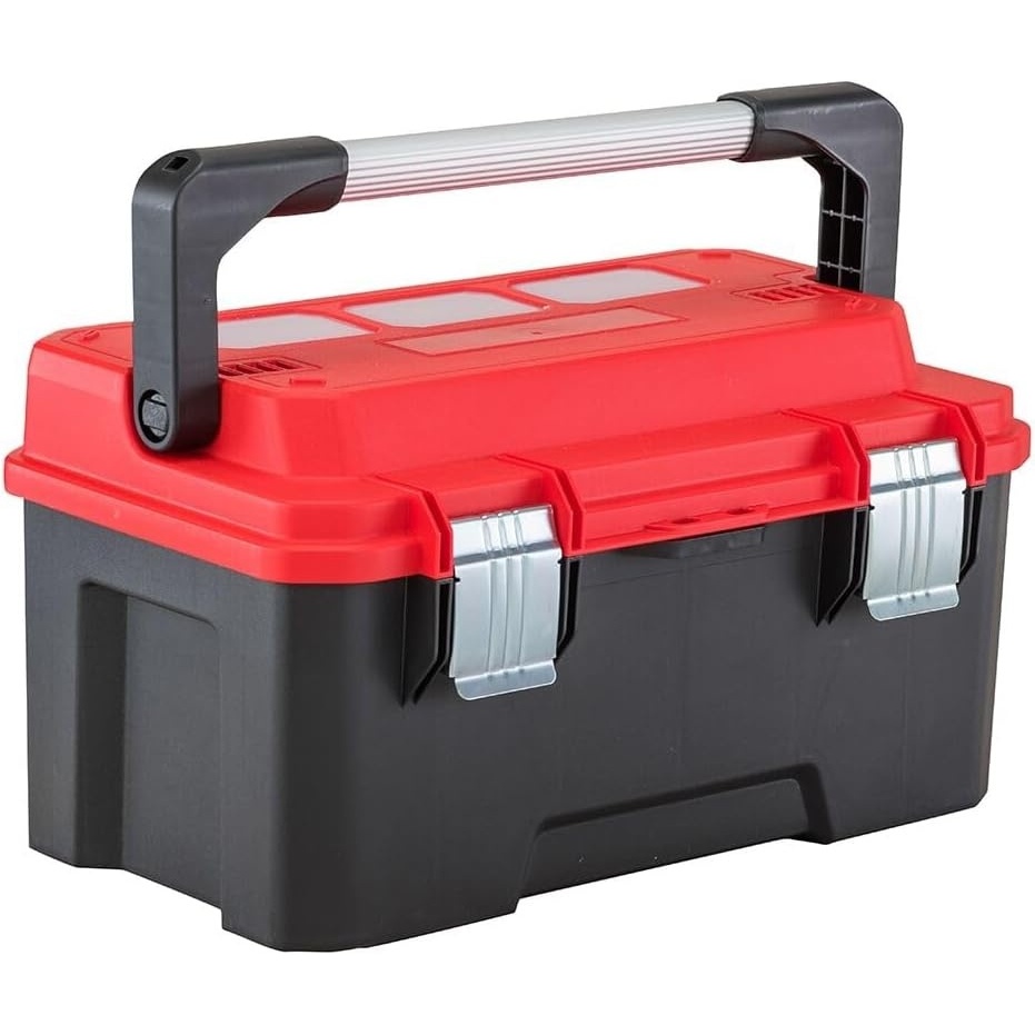 imageCRAFTSMAN Tool Box Tool Storage Lockable RedBlack 20 Inch CMST20320L20in Tool Box