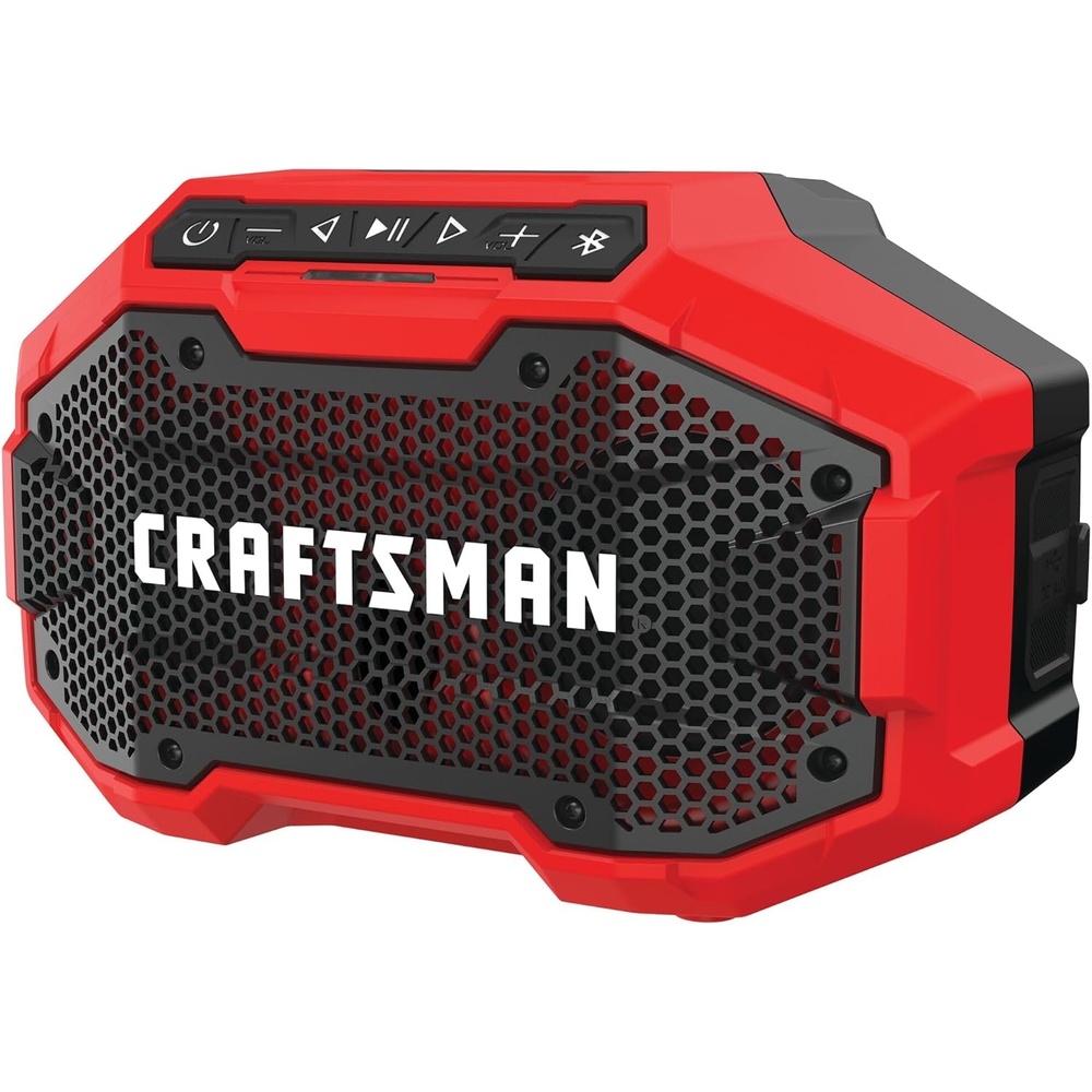 imageCRAFTSMAN V20 Wireless Portable Bluetooth Speaker Tool Only CMCR001B RedBluetooth Speaker Tool Only