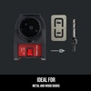 CRAFTSMAN Hole Saw Kit, Bi-Metal Door Lock Installation Kit for Wood and Metal Doors (CMAH1MDL)(Metal Door)
