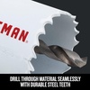 CRAFTSMAN Hole Saw Kit, Bi-Metal Set, 7Piece (CMAH1SET7)(7-Pieces)