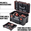 CRAFTSMAN TRADESTACK Tool Box, Waterproof Indoor/Outdoor, Stackable Tool Storage, Lockable, 21 Inch (CMST21430)
