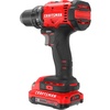 CRAFTSMAN V20 1/2 in Cordless Drill Set With 2.0 Ah Battery, Charger and Double Ended Bit, LED Light, Long Runtime, Ergonomic Power Drill Driver (CMCD702D1)(NEW 20V MAX Drill Kit)