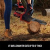 CRAFTSMAN V20 RP Cordless Chainsaw, Powerful and Lightweight, 12 Inch, 5Ah Battery and Charger Included (CMCCS630P1)(4Ah Chainsaw Kit)