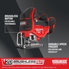 CRAFTSMAN V20 RP Cordless Jig Saw, 3 Orbital Settings, Up to 3,200 SPM, Variable Speed Keyless, Bare Tool Only (CMCS650B)