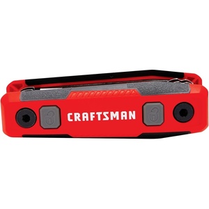 CRAFTSMAN Hex Key Set, SAE, Folding Locking 8 Piece (CMHT26025)((Pack of 1))